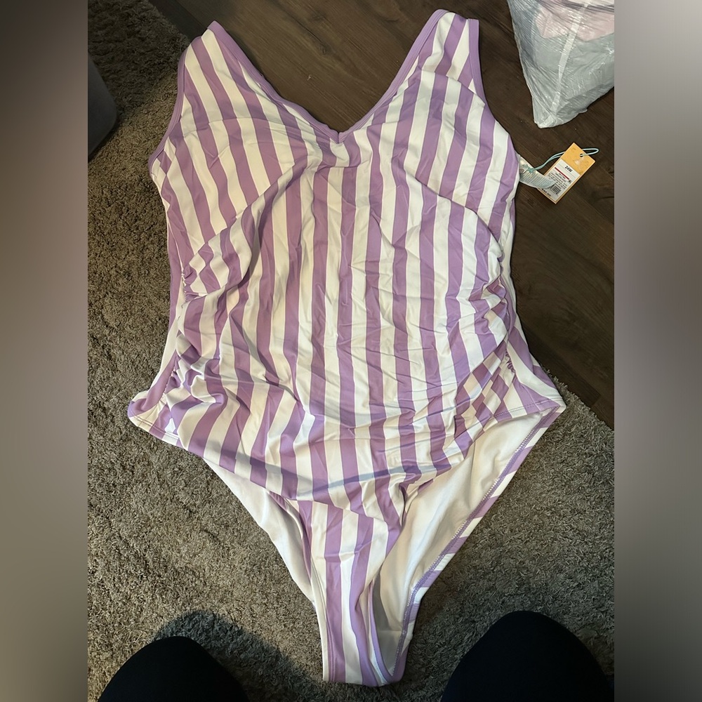 Kona Sol one piece bathing suit NWT